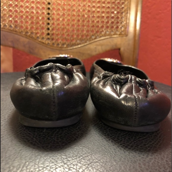 Tory Burch Black Reva Ballet Slippers - Picture 3 of 8